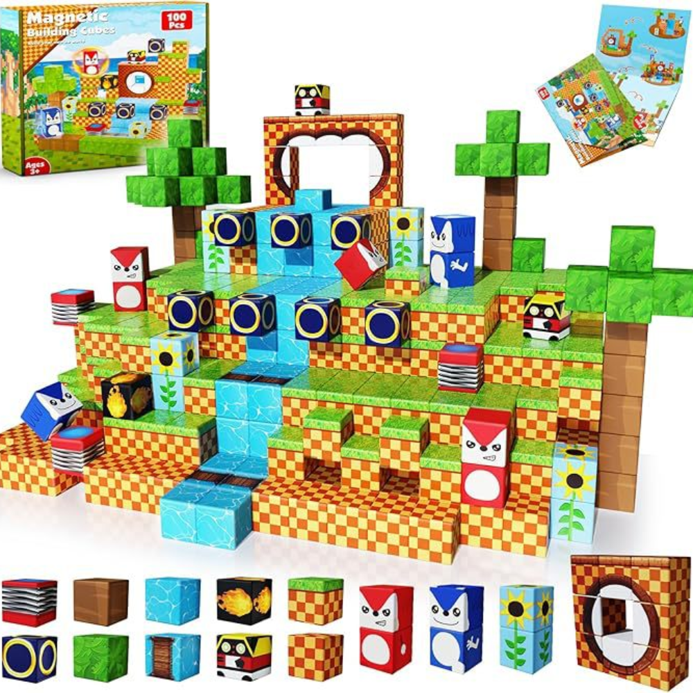 Magnetische Bausteine Kinder Lernspielzeug Set