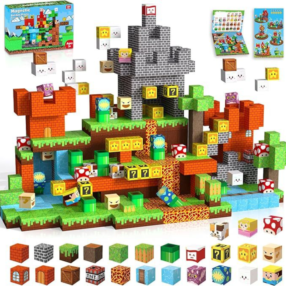 Magnetische Bausteine Kinder Lernspielzeug Set