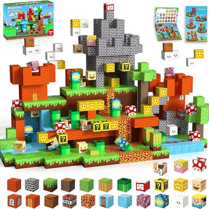 Magnetische Bausteine Kinder Lernspielzeug Set