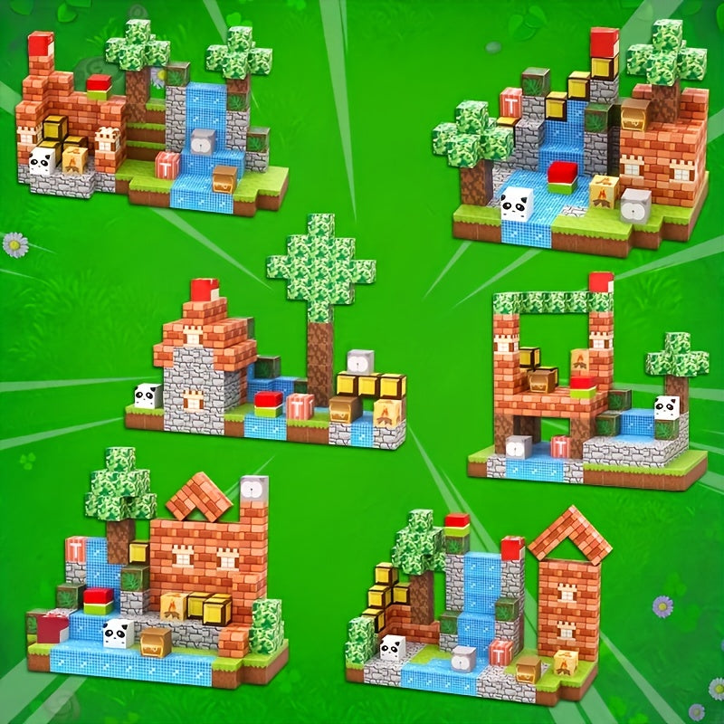 Magnetic Building Blocks Creative Toy Set