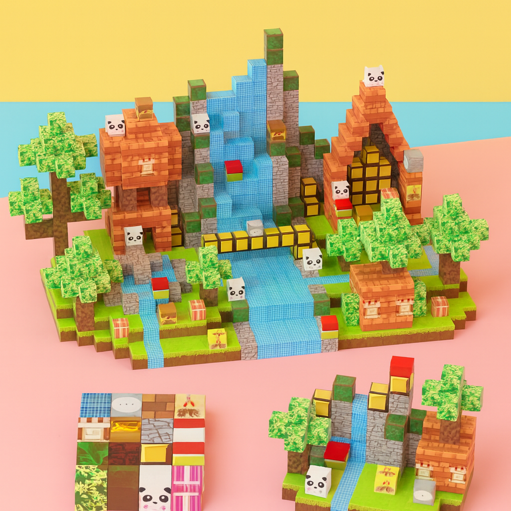 Magnetic Building Blocks Creative Toy Set