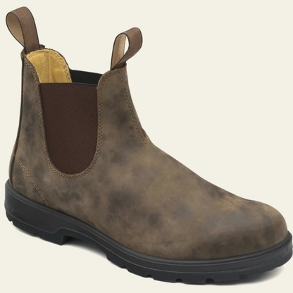 Herren Leder Chelsea Stiefel | Wasserdicht Slip-On Knöchel