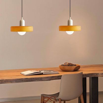 Coloured Glass Pendant Light for Modern Homes