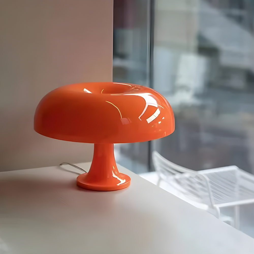 Modern LED Mushroom Table Lamp Warm Light Bedroom Decor