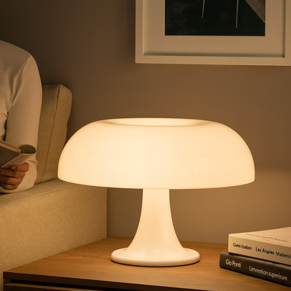 Modern LED Mushroom Table Lamp Warm Light Bedroom Decor