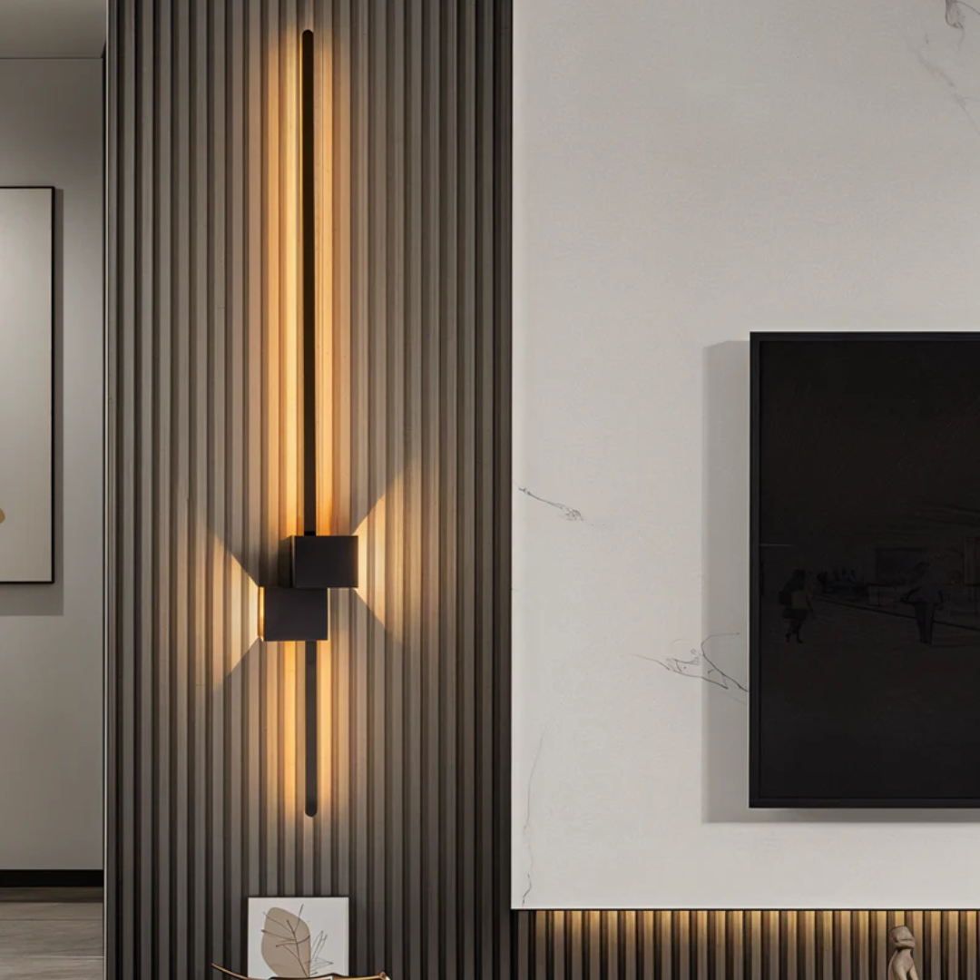 Nowoczesna minimalistyczna lampa ścienna LED