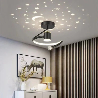 Plafonniers Modernes LED Effet Étoile Design