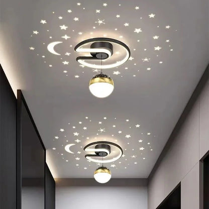 Plafonniers Modernes LED Effet Étoile Design