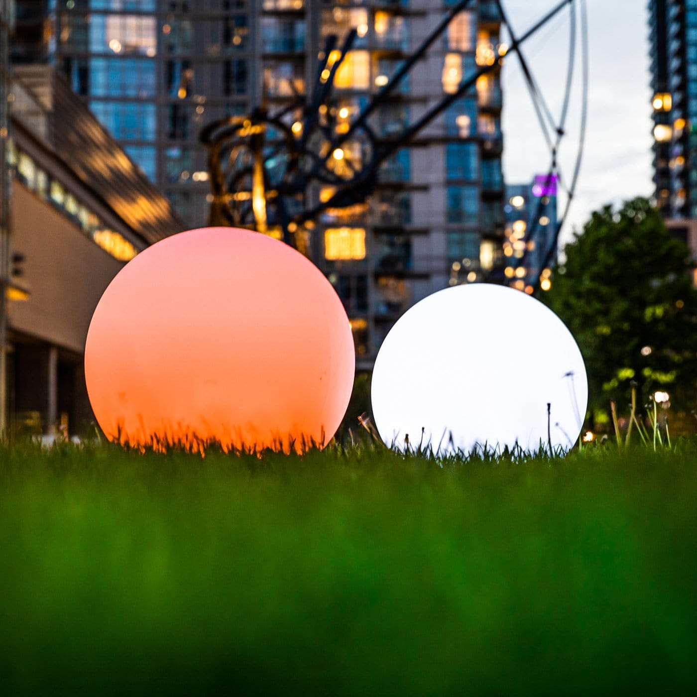Lámpara LED de globo para jardín al aire libre