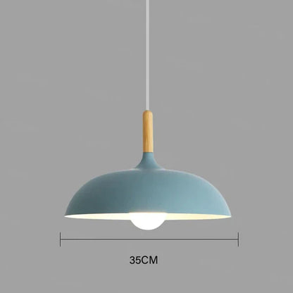 Ceiling Light Scandinavian Wood Pendant Lamp