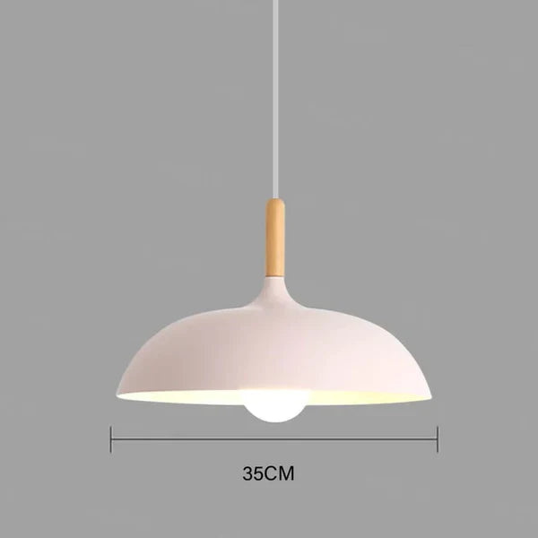 Ceiling Light Scandinavian Wood Pendant Lamp