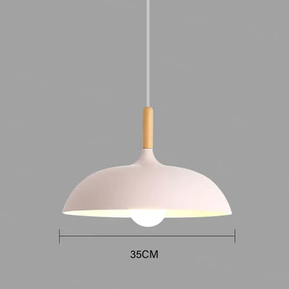 Ceiling Light Scandinavian Wood Pendant Lamp