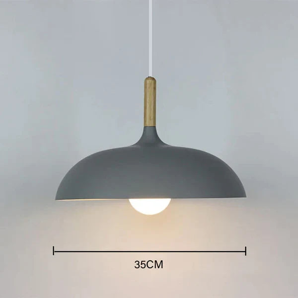 Ceiling Light Scandinavian Wood Pendant Lamp