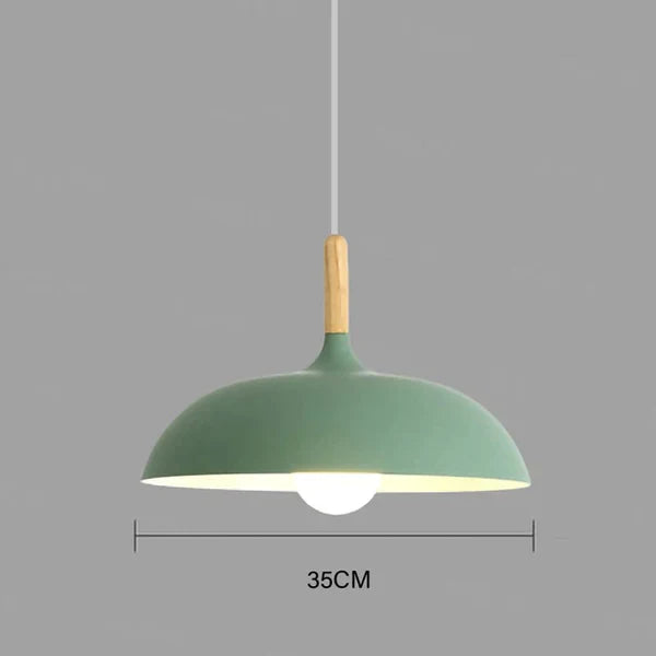 Ceiling Light Scandinavian Wood Pendant Lamp