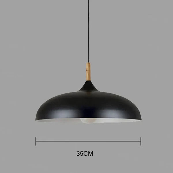 Ceiling Light Scandinavian Wood Pendant Lamp