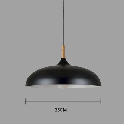Ceiling Light Scandinavian Wood Pendant Lamp
