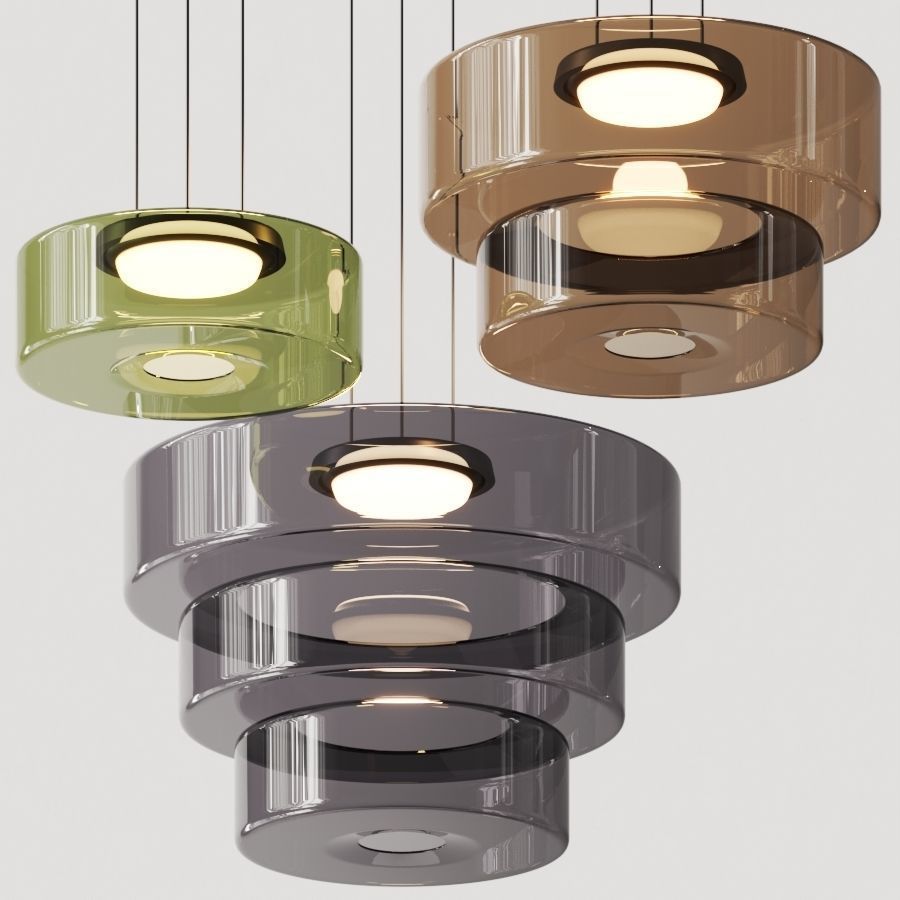 Contemporary Round Glass Pendant Light Fixture – Stylish Modern Lighting for Home Interiors and Elegant Spaces