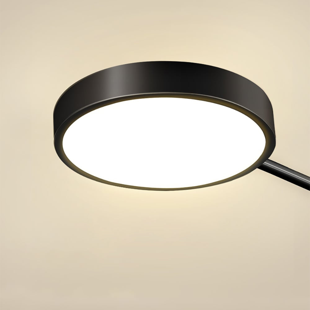 Contemporary LED Ceiling Light for Living Room - Modern Rings Design for Stylish Illumination and Ambience