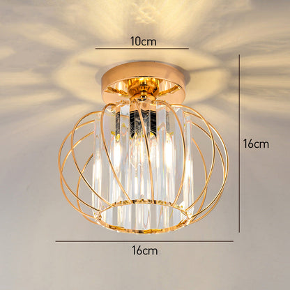 Pendant Light Black Glass Globe Ceiling Fixture