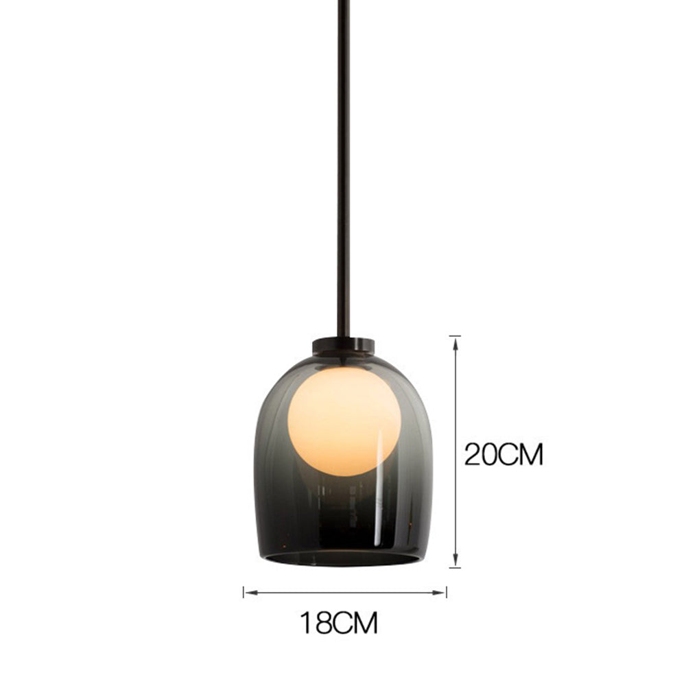 Nordic Crux Contemporary Glass Pendant Light Fixture for Stylish Home Illumination and Elegant Interior Décor