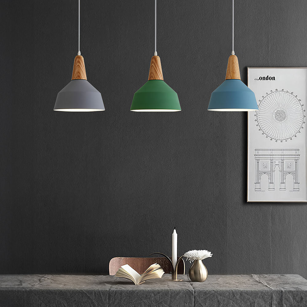 Nordic-Inspired Colourful Pendant Lights for Simple Kitchen Islands – Brighten Up Your Space with Style and Elegance