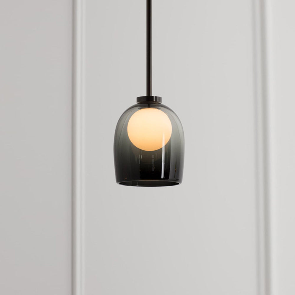 Nordic Crux Contemporary Glass Pendant Light Fixture for Stylish Home Illumination and Elegant Interior Décor