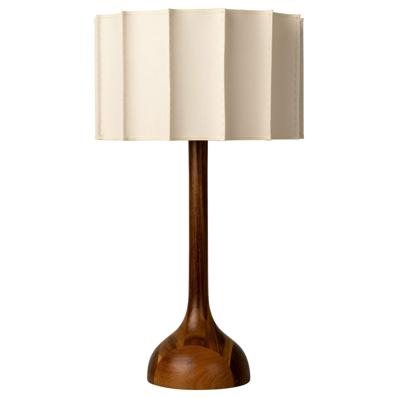 Wabi Sabi Artisan Wooden Table Lamp – Elegant, Unique Design for Stylish Home Lighting and Ambient Decor