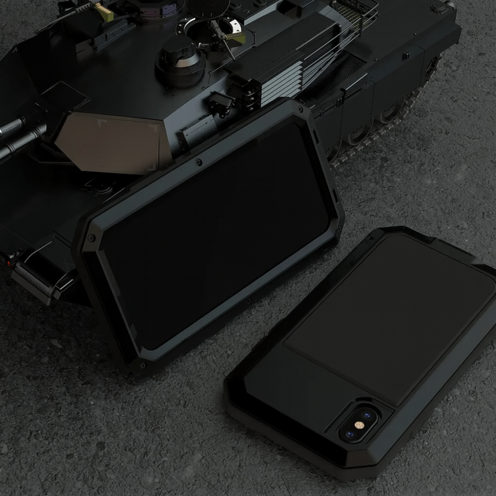 Coque de téléphone antichoc étanche mince protectrice TPU polycarbonate