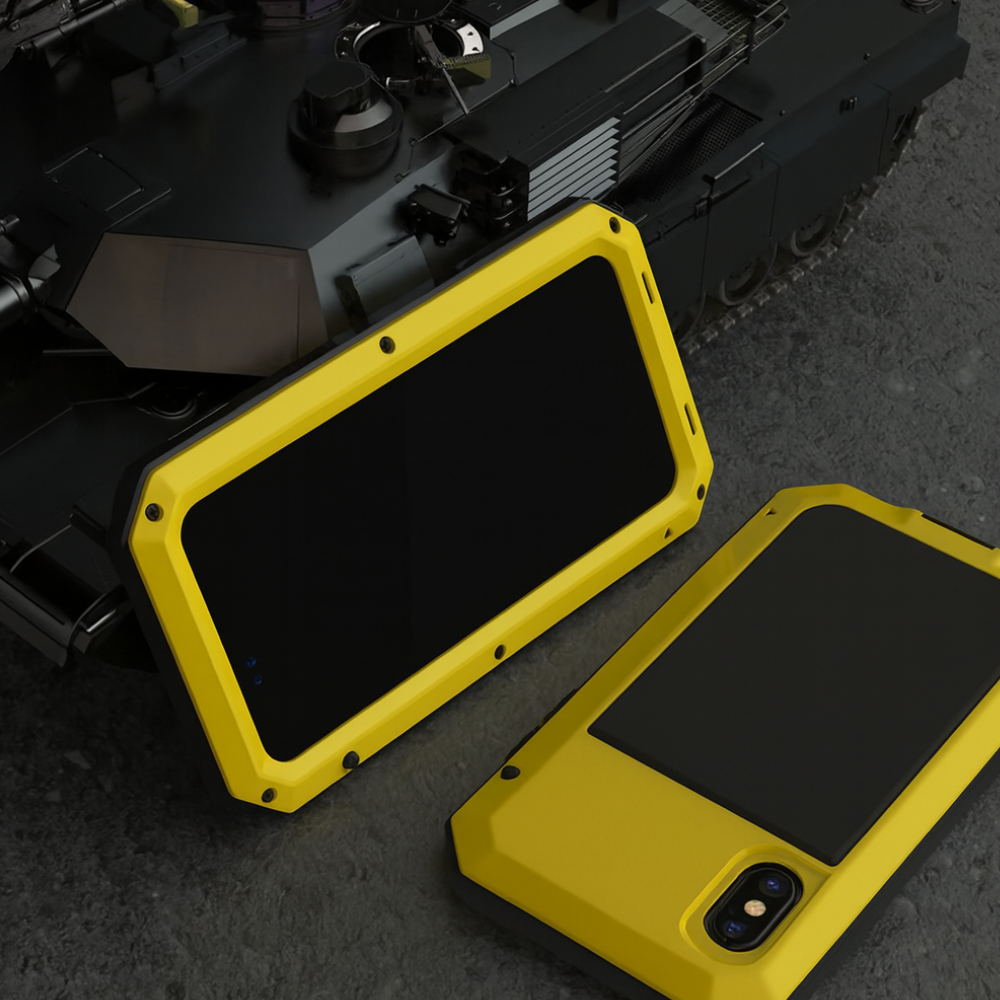 Coque de téléphone antichoc étanche mince protectrice TPU polycarbonate