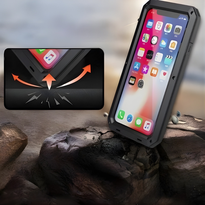 Coque de téléphone antichoc étanche mince protectrice TPU polycarbonate