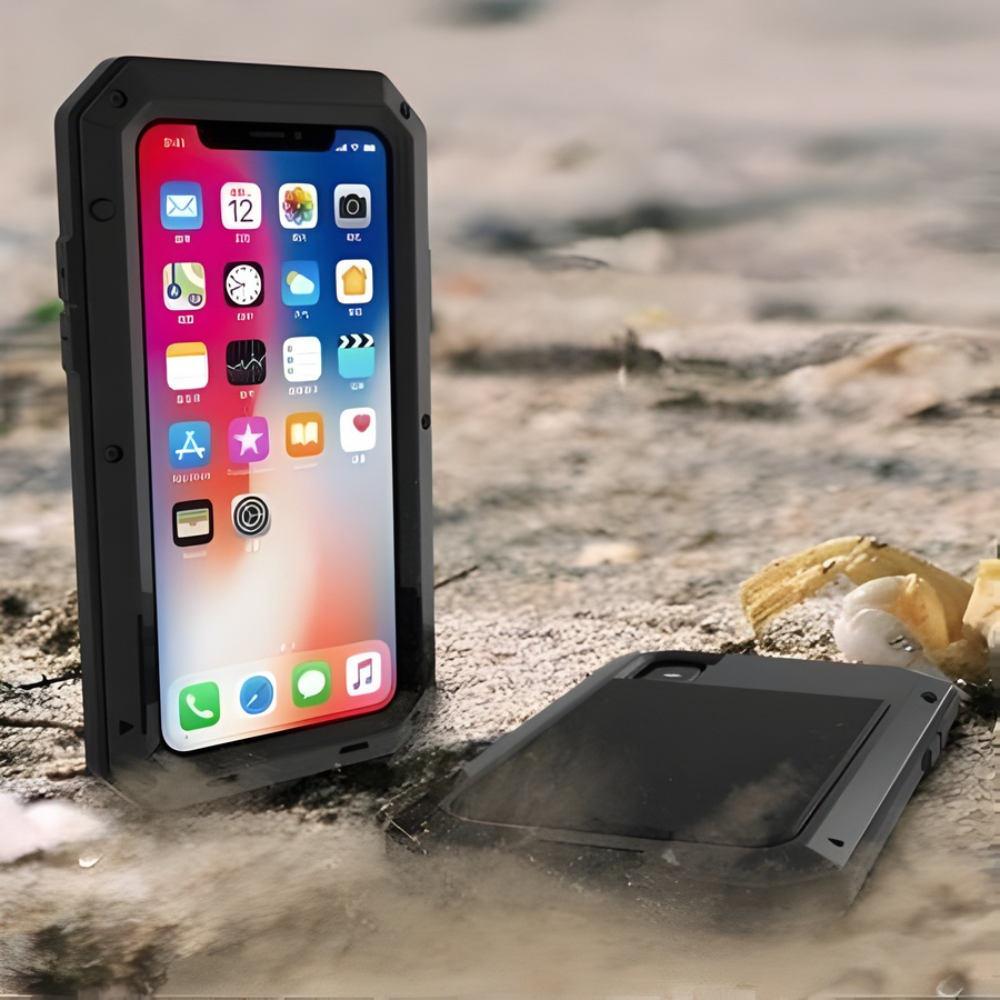 Coque de téléphone antichoc étanche mince protectrice TPU polycarbonate