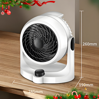 Portable Electric Space Heater Fan Quiet Air Circulation
