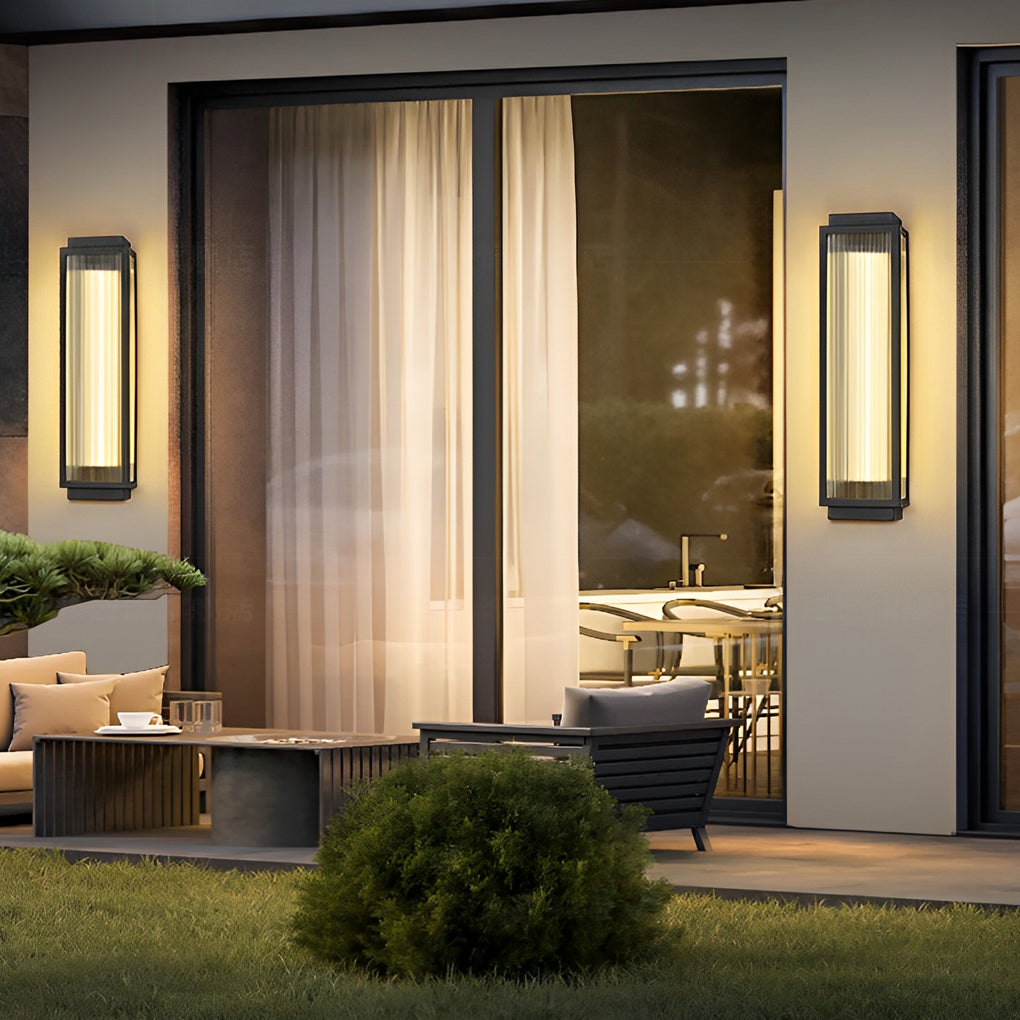 Applique murale extérieure moderne LED étanche