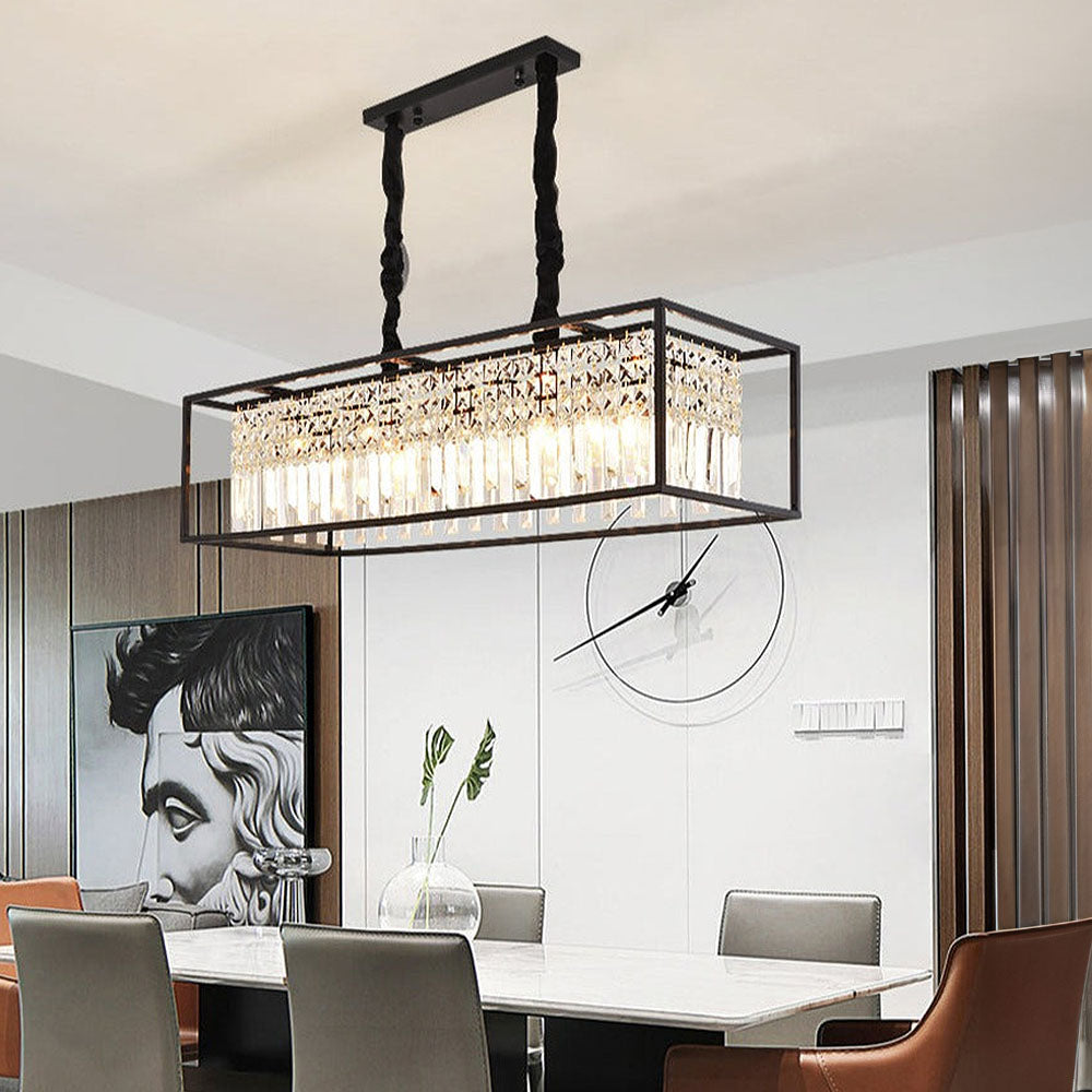 Elegant Modern Luxury Crystal Pendant Light Fixture for Stylish Home Décor and Ambient Illumination