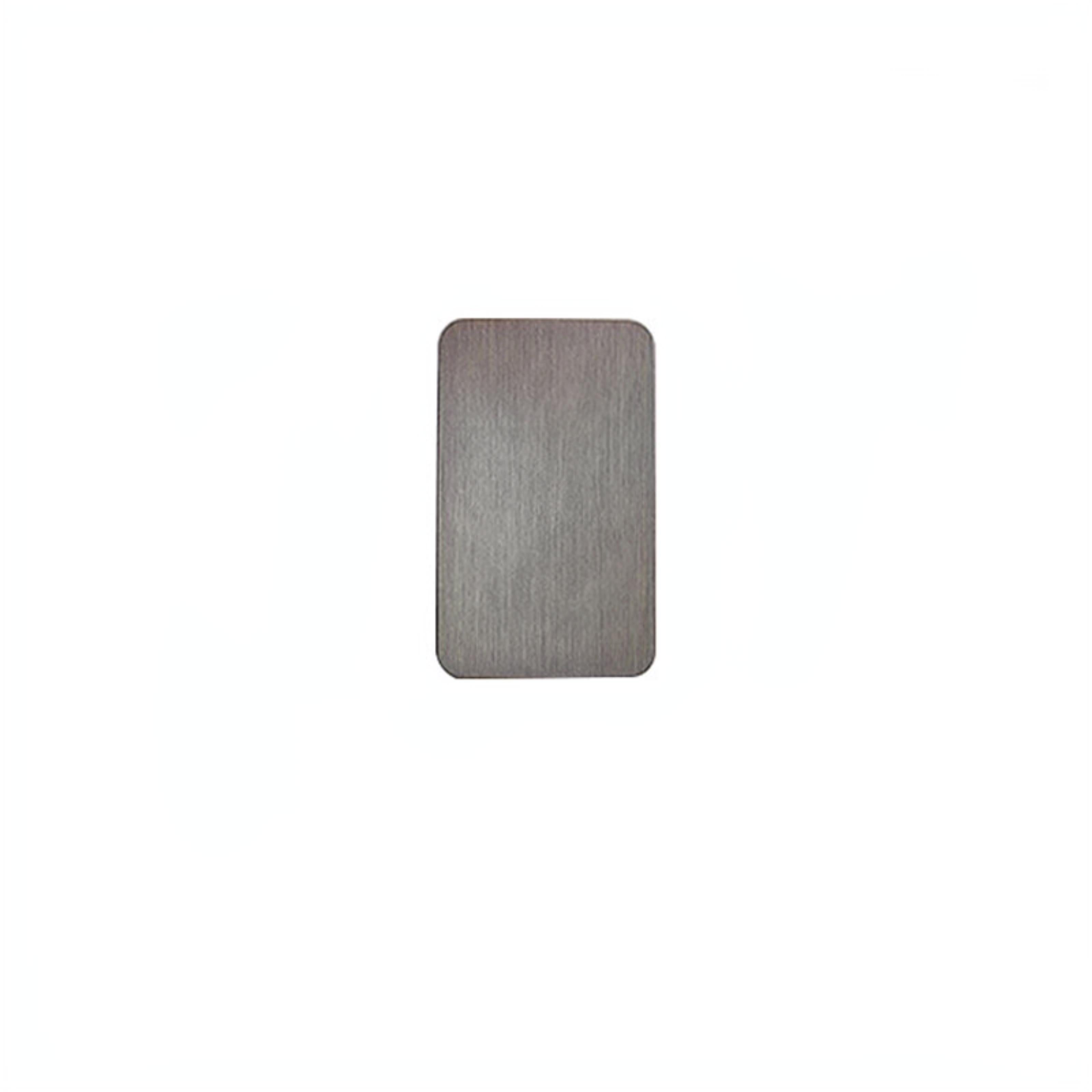 Aplique de pared moderno de metal rectangular LED para interior