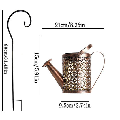 SunPour – Solar Garden Watering Can Light