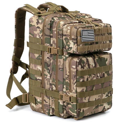 Backpack Camo Tactical 45L Military Rucksack