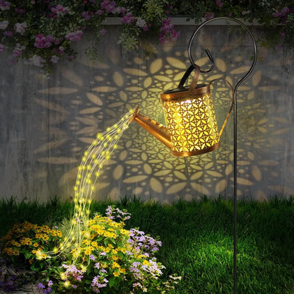 SunPour – Solar Garden Watering Can Light