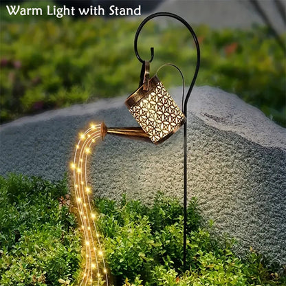 SunPour – Solar Garden Watering Can Light