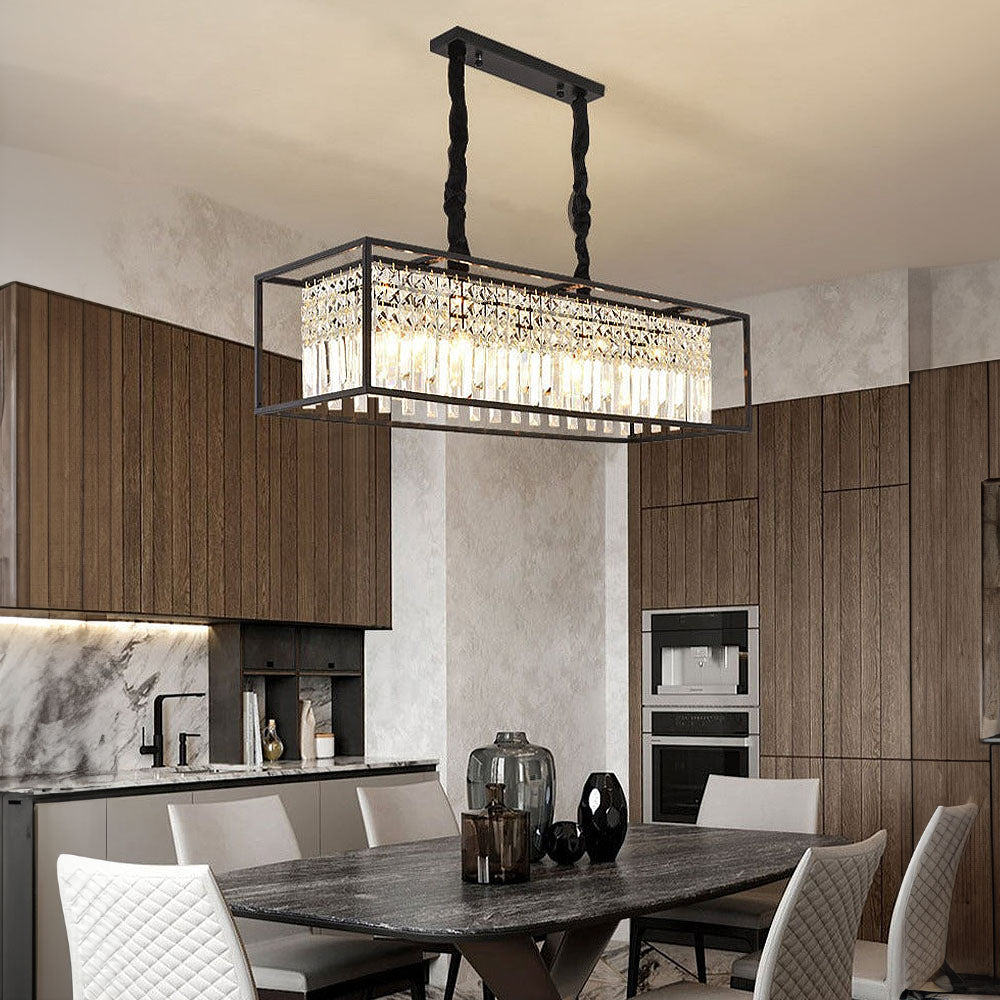 Elegant Modern Luxury Crystal Pendant Light Fixture for Stylish Home Décor and Ambient Illumination