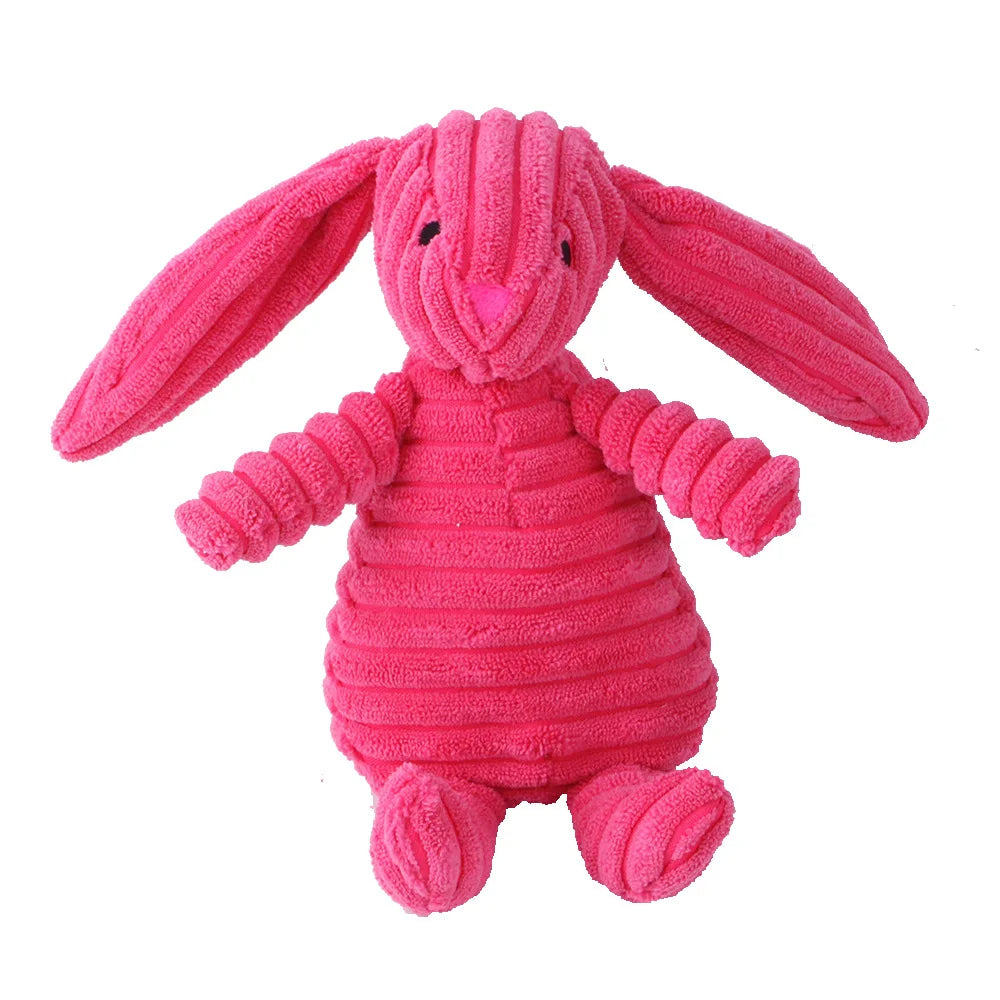 Giocattolo per cane in peluche con squeaky da masticare animale