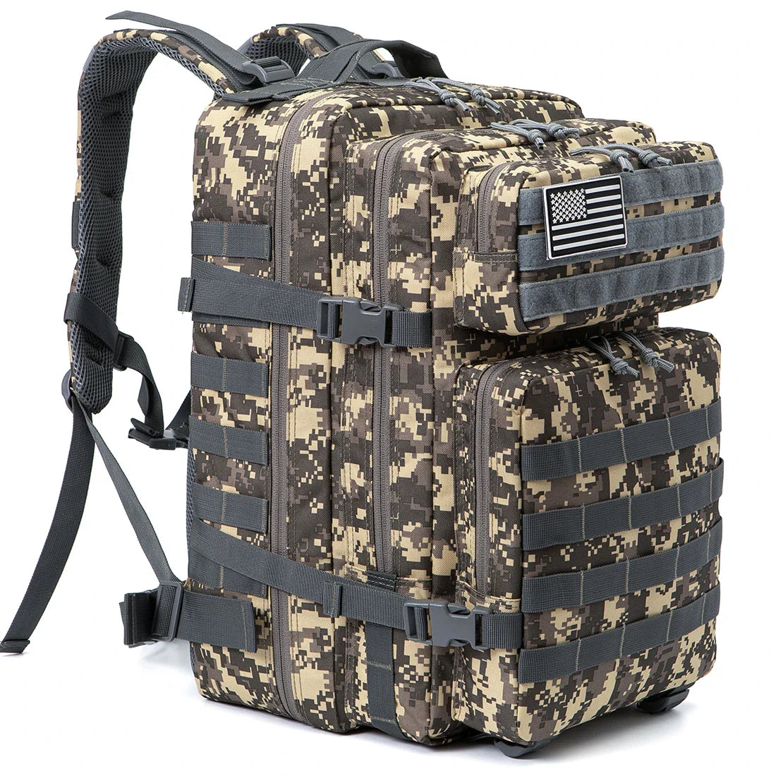 Backpack Camo Tactical 45L Military Rucksack