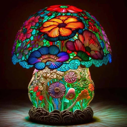 LumiBloom – Floral Mushroom Night Lamp