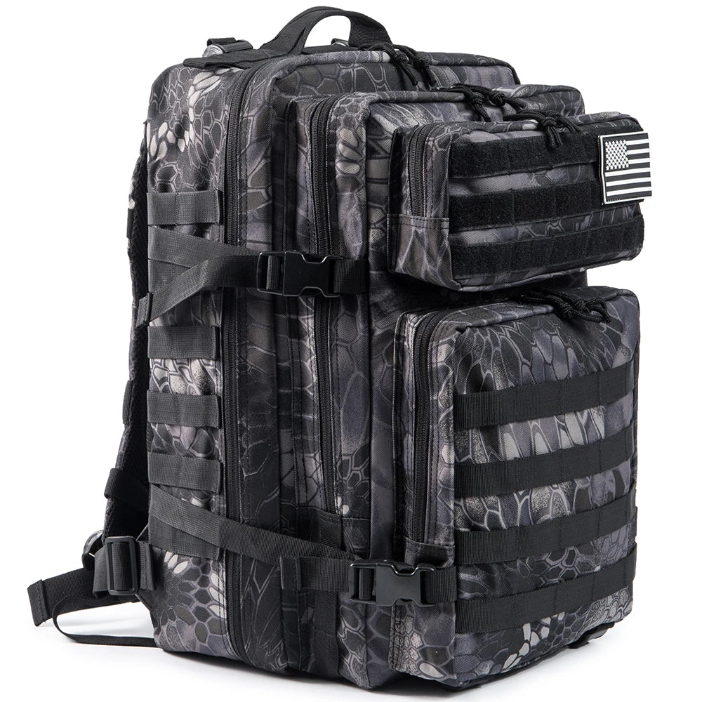Backpack Camo Tactical 45L Military Rucksack