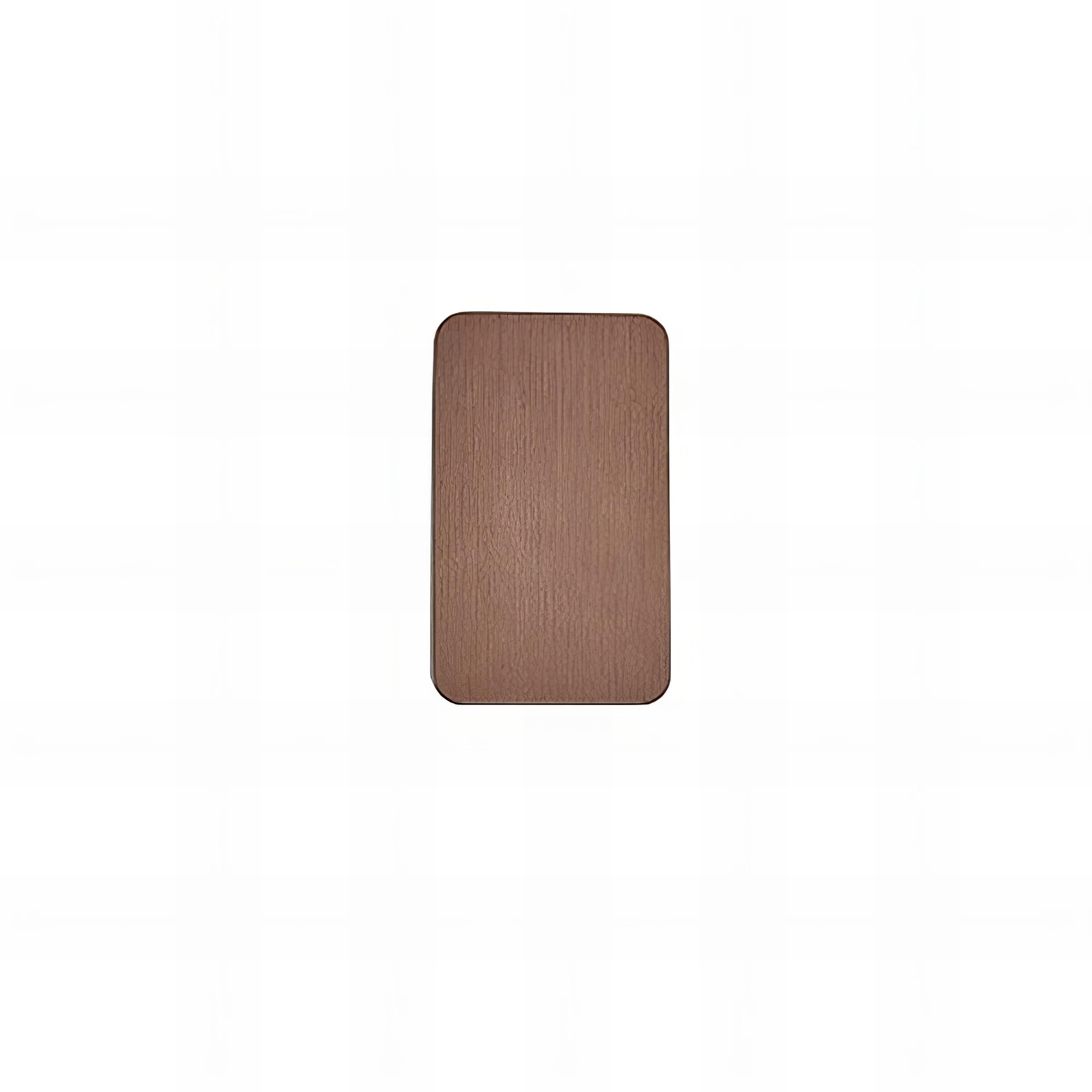 Aplique de pared moderno de metal rectangular LED para interior