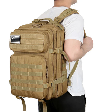 Backpack Camo Tactical 45L Military Rucksack