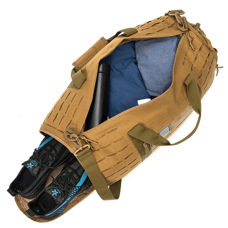 Bolsa de gimnasio táctica militar deportiva de 40 l