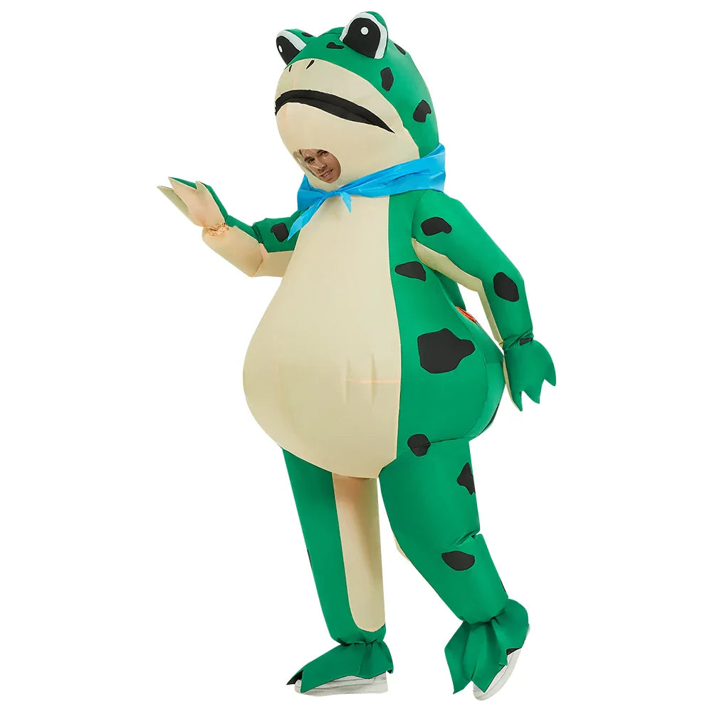 Disfraz inflable de rana para Halloween | Divertido sobredimensionado