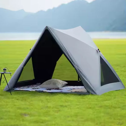 Pop Up Camping Tent with Sun Shelter Design