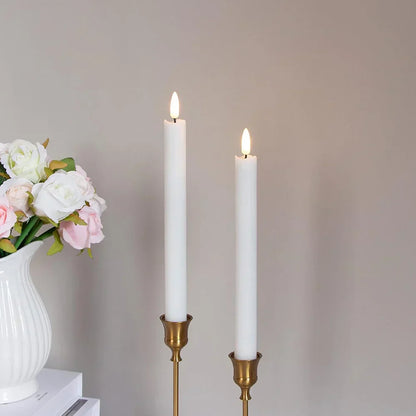LED Candles with Realistic Flame Effect